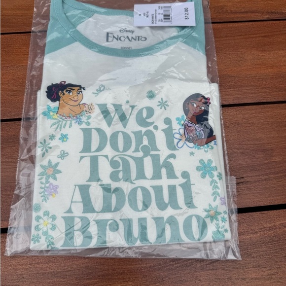 Disney White and Blue Tank Top with Playful Graphics Size 7/8 and 14/16 NWT - Picture 4 of 4